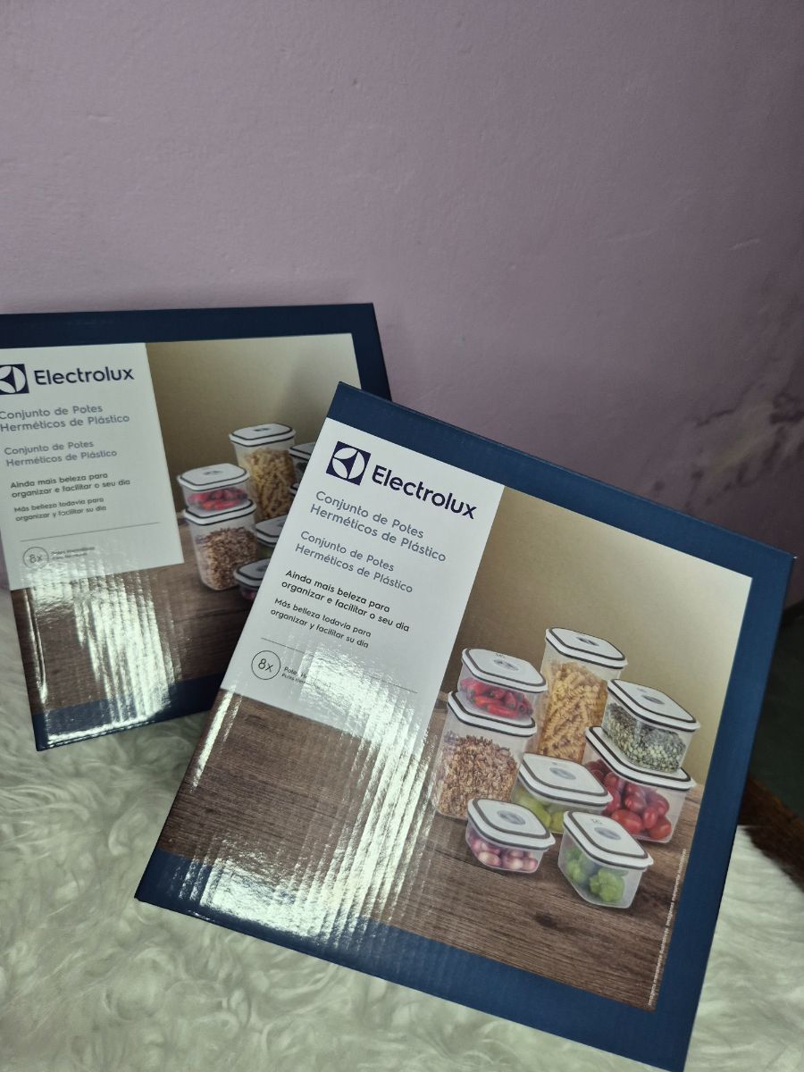Kit de Potes Herméticos (8 peças)