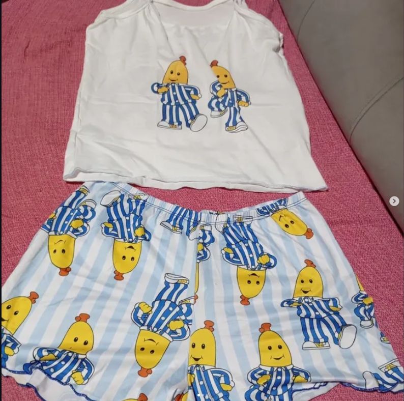 Pijama Feminino Curto Estampado